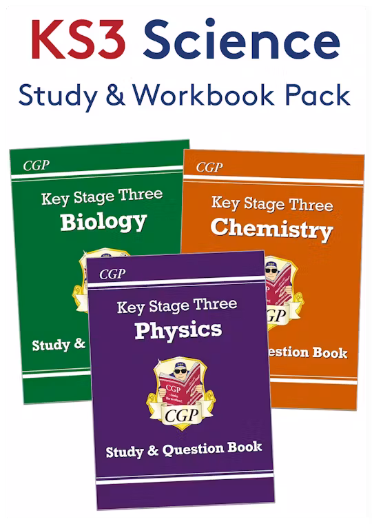 KS3 Science Study & Workbook Pack (Ages 11-14)