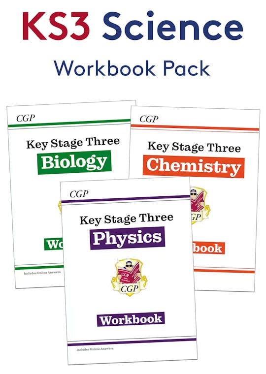 KS3 Science Workbook Pack (Ages 11-14)