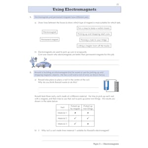 KS3 Science Year 9 Targeted Workbook (with answers) Look Inside Image 3