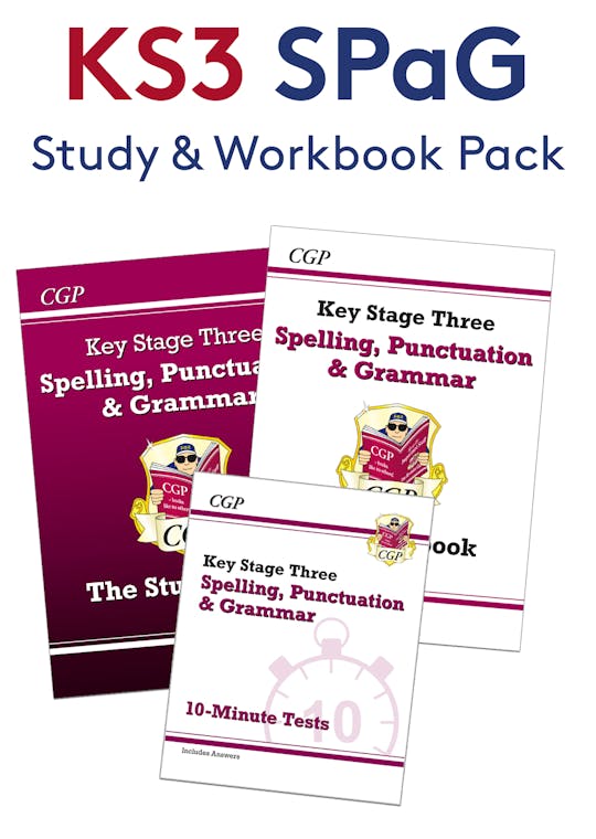 KS3 SPaG Study & Workbook Pack (Ages 11-14)