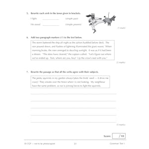 KS3 Spelling, Punctuation & Grammar 10-Minute Tests (Ages 11-14) Look Inside Image 6
