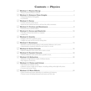 KS3 Year 8 Science 10-Minute Weekly Workouts (includes answers) Look Inside Image 1