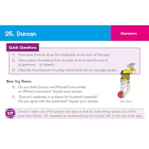 Macbeth Revision Question Cards (Ages 14-16) Look Inside Image 3