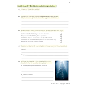 Macbeth Study & Workbook Pack (Ages 14-16) Look Inside Image 11