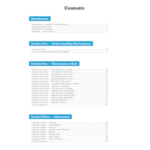 Macbeth Study & Workbook Pack (Ages 14-16) Look Inside Image 1