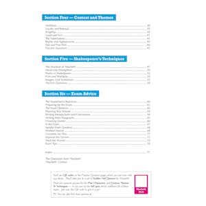 Macbeth Study & Workbook Pack (Ages 14-16) Look Inside Image 2