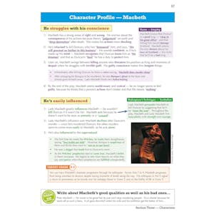 Macbeth Study & Workbook Pack (Ages 14-16) Look Inside Image 4