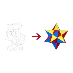 Make 3D Shapes Book 1 (Ages 7-14) Look Inside Image 1
