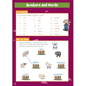 Maths Activity Book for Ages 5-6 (Year 1) Look Inside Image 2