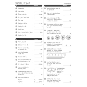 Mental Arithmetic Answer Book 2 (Ages 7-11) Look Inside Image 3