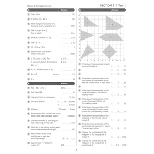 Mental Arithmetic Answer Book 6 (Ages 7-11) Look Inside Image 2