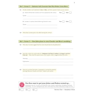 Much Ado About Nothing Study & Workbook Pack (Ages 14-16) Look Inside Image 11