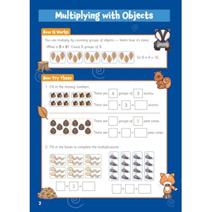 Multiplication & Division Activity Book for Ages 6-7 (Year 2) Look Inside Image 2