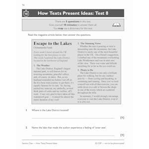 Functional Skills English Level 1 - 10 Minute Tests Look Inside Image 3