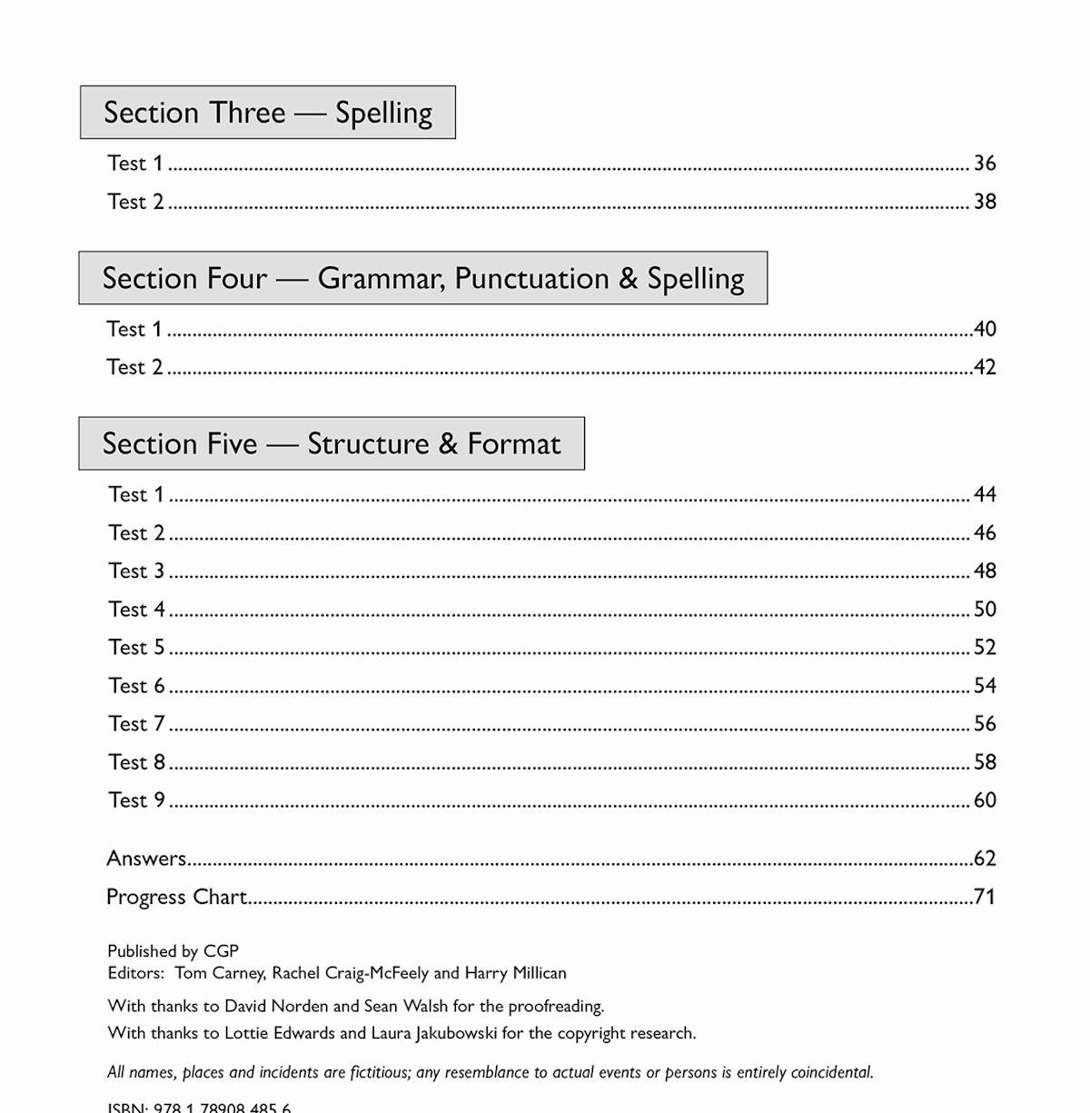 CGP Functional Skills English Level 1 10-Minute Tests book cover