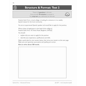 Functional Skills English Level 2 - 10 Minute Tests Look Inside Image 6