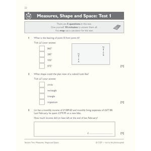 Functional Skills Maths Level 1 - 10 Minute Tests Look Inside Image 3