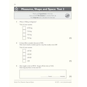 Functional Skills Maths Level 1 - 10 Minute Tests Look Inside Image 5