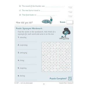 KS2 Year 5 English 10-Minute Weekly Workouts: Spelling & Vocabulary Look Inside Image 5