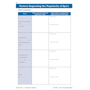 OCR Cambridge National in Sport Studies: Course Booklets Pack (with Online Edition) Look Inside Image 4