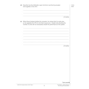 OCR GCSE Computer Science Practice Papers (Ages 15-16) Look Inside Image 2
