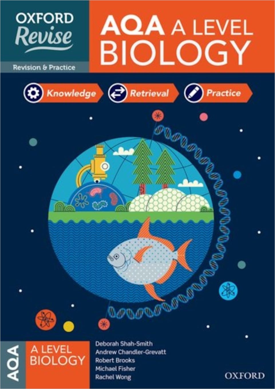 Oxford Revise: AQA A Level Biology Revision and Exam Practice Main Image