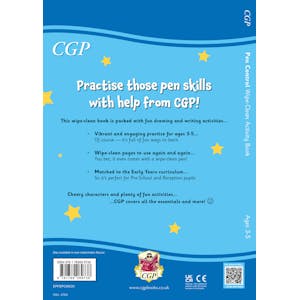 Pen Control Wipe-Clean Activity Book for Ages 3-5 (with pen) Look Inside Image 4