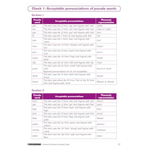 Phonics Screening Test Practice Papers (Ages 5-6) Look Inside Image 1