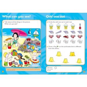 Pre-School English Study & Workbook Pack (Ages 3-4) Look Inside Image 1