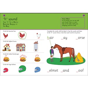 Pre-School Phonics Workbook Pack (Ages 3-5) Look Inside Image 2