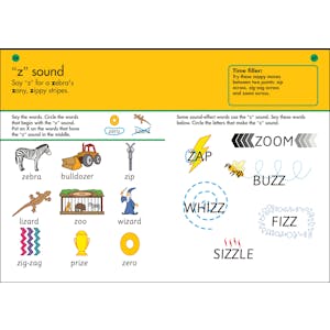 Pre-School Phonics Workbook Pack (Ages 3-5) Look Inside Image 3