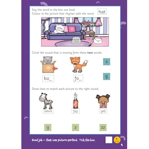 Reading Activity Book for Ages 4-5 (Reception) Look Inside Image 4