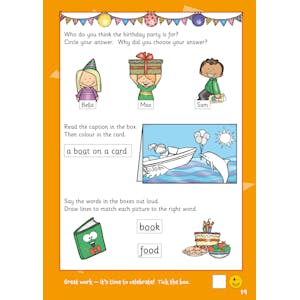 Reading Activity Book for Ages 4-5 (Reception) Look Inside Image 6
