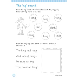 Reception English Phonics Workbook (Ages 4-5) Look Inside Image 2