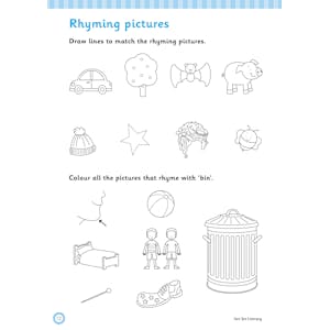 Reception English Reading & Rhymes Workbook (Ages 4-5) Look Inside Image 2