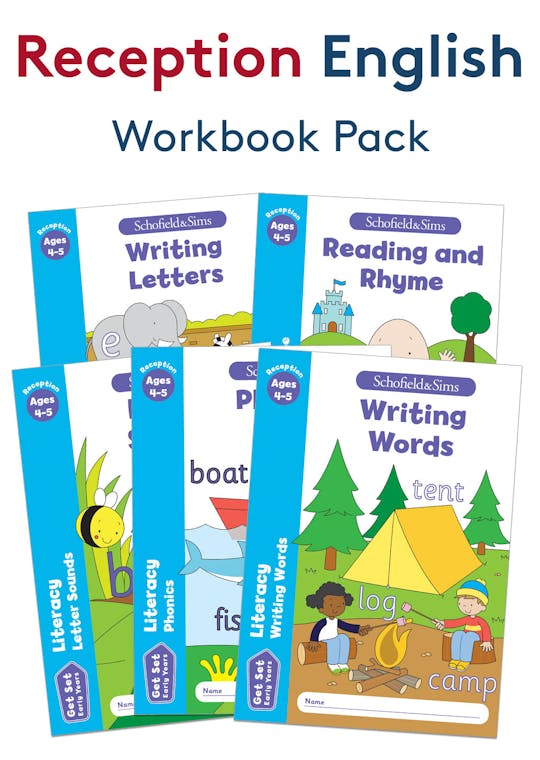 Reception English Workbook Pack (Ages 4-5)