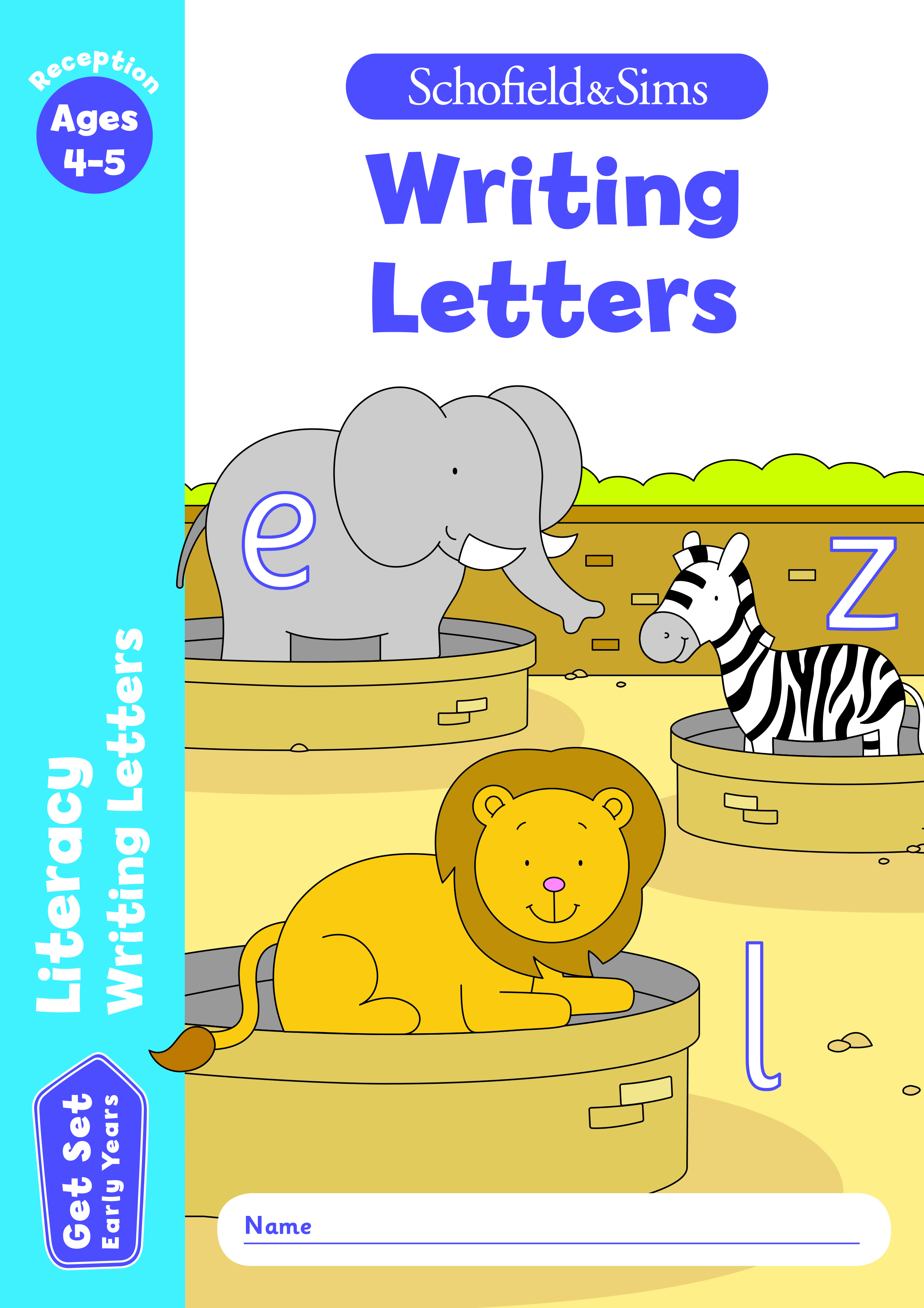 Reception English Writing Letters Workbook (Ages 4-5)
