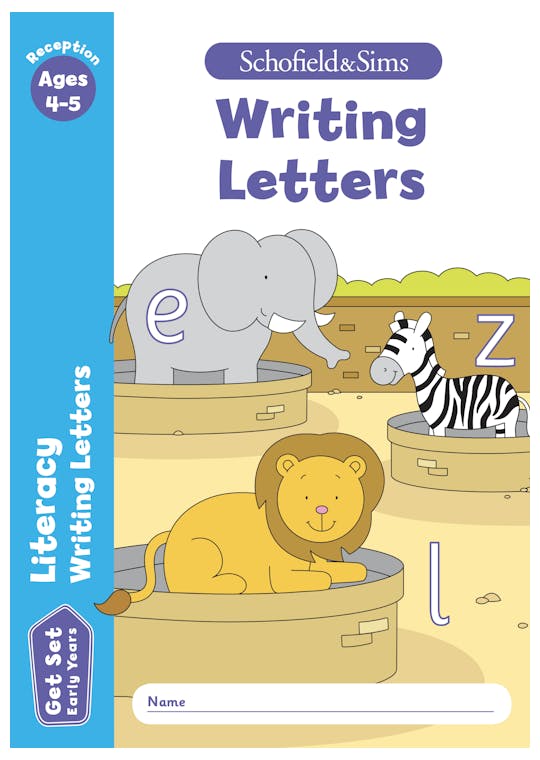 Reception English Writing Letters Workbook (Ages 4-5)