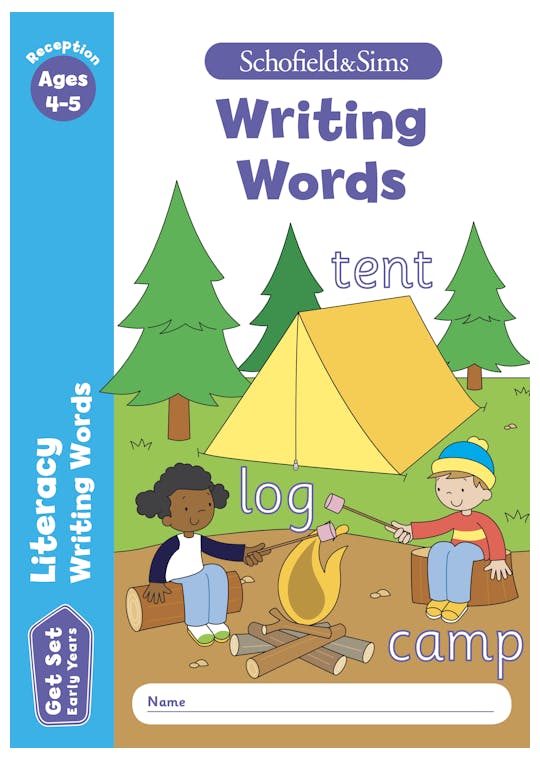 Reception English Writing Words Workbook (Ages 4-5)