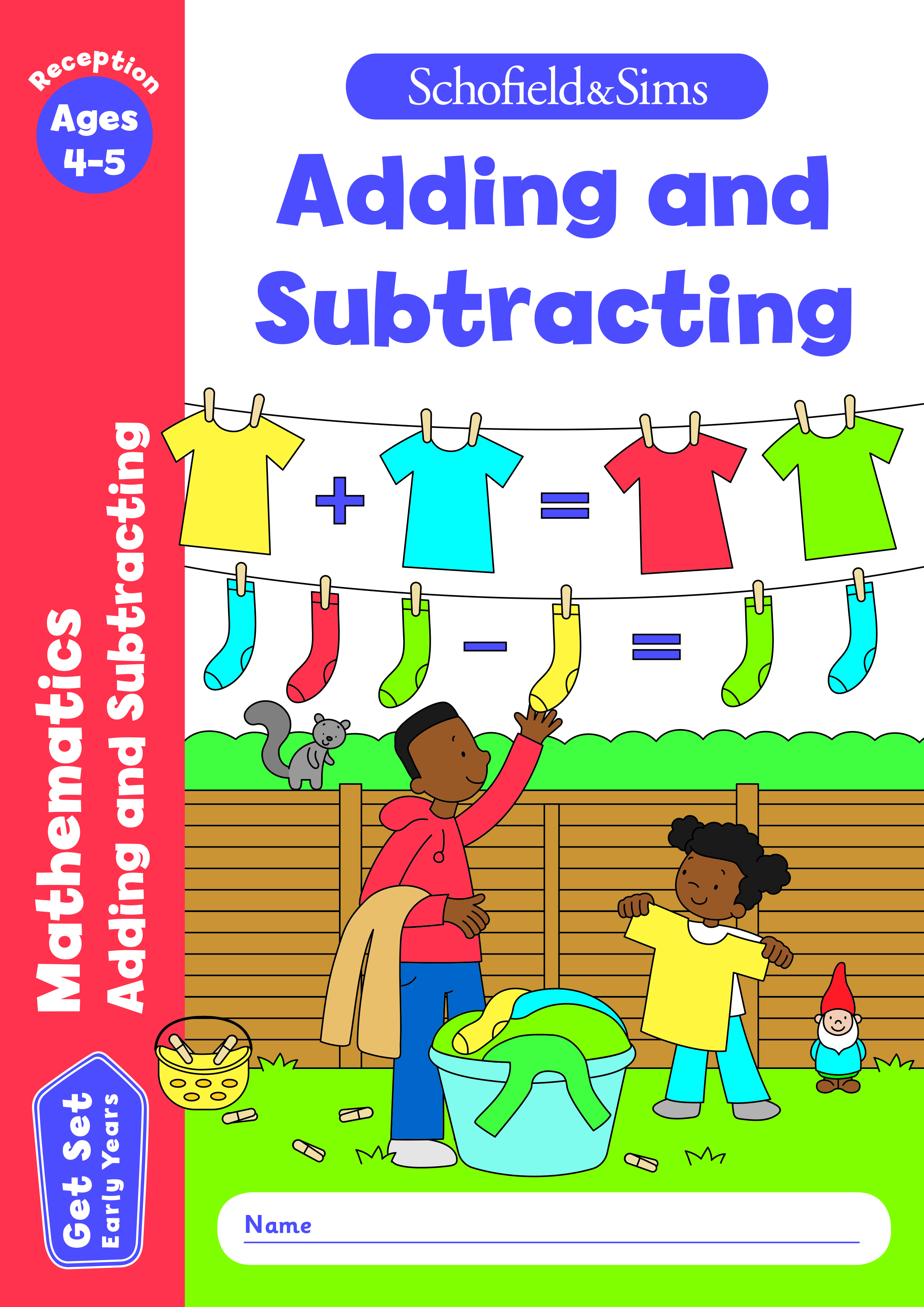 Reception Maths Adding & Subtracting Workbook (Ages 4-5)