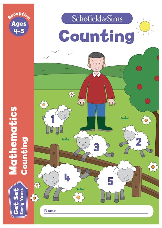 Reception Maths Counting Workbook (Ages 4-5)
