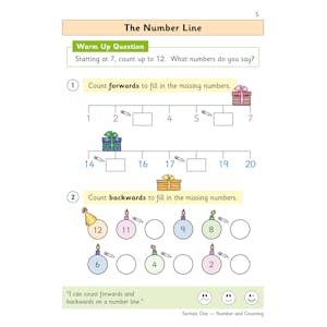 Reception Maths Targeted Question Book Look Inside Image 6