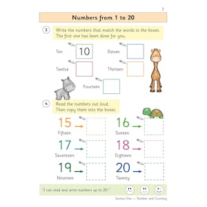 Reception Maths Targeted Question Book Look Inside Image 4