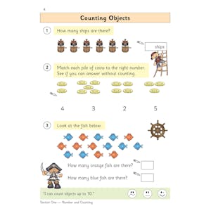 Reception Maths Targeted Question Book Look Inside Image 5