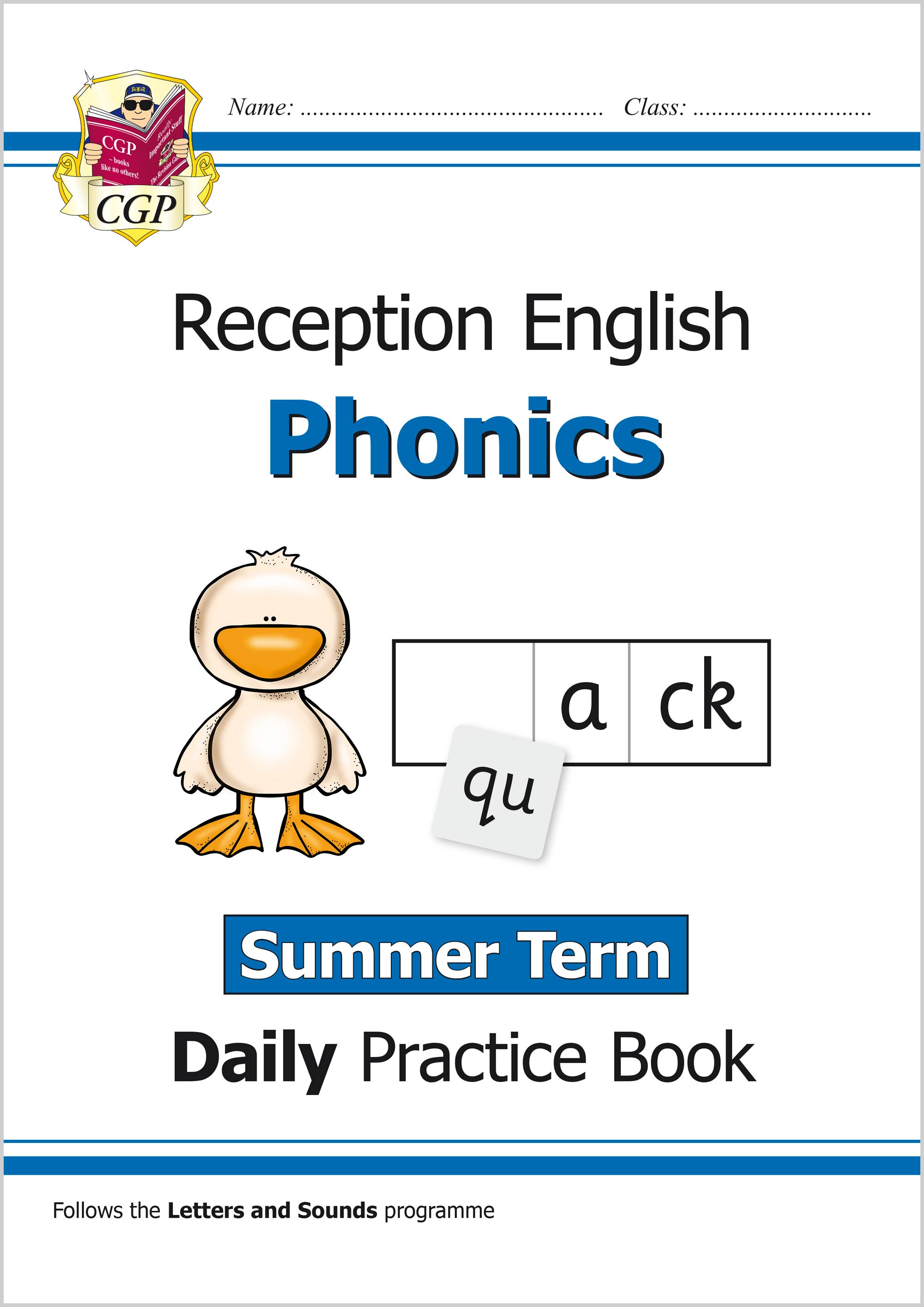 Reception Phonics Daily Practice Book: Summer Term