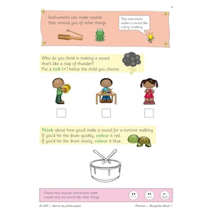 Reception Phonics Workbook Book 1 (Ages 4-5) Look Inside Image 3