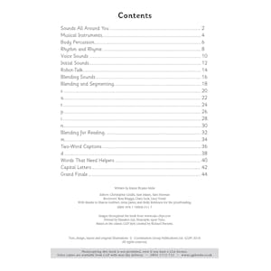 Reception Phonics Workbook Book 1 (Ages 4-5) Look Inside Image 1