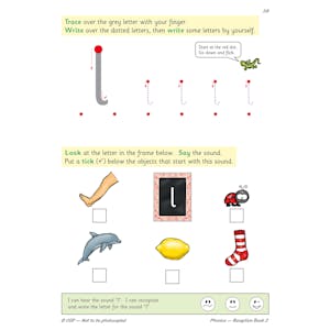 Reception Phonics Workbook Book 2 (Ages 4-5) Look Inside Image 5