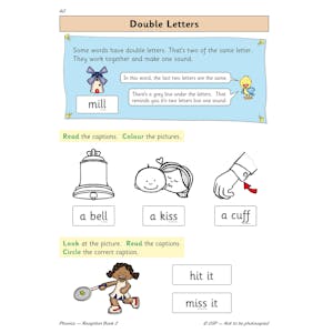 Reception Phonics Workbook Book 2 (Ages 4-5) Look Inside Image 6