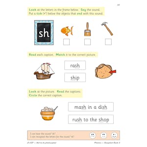 Reception Phonics Workbook Book 3 (Ages 4-5) Look Inside Image 5